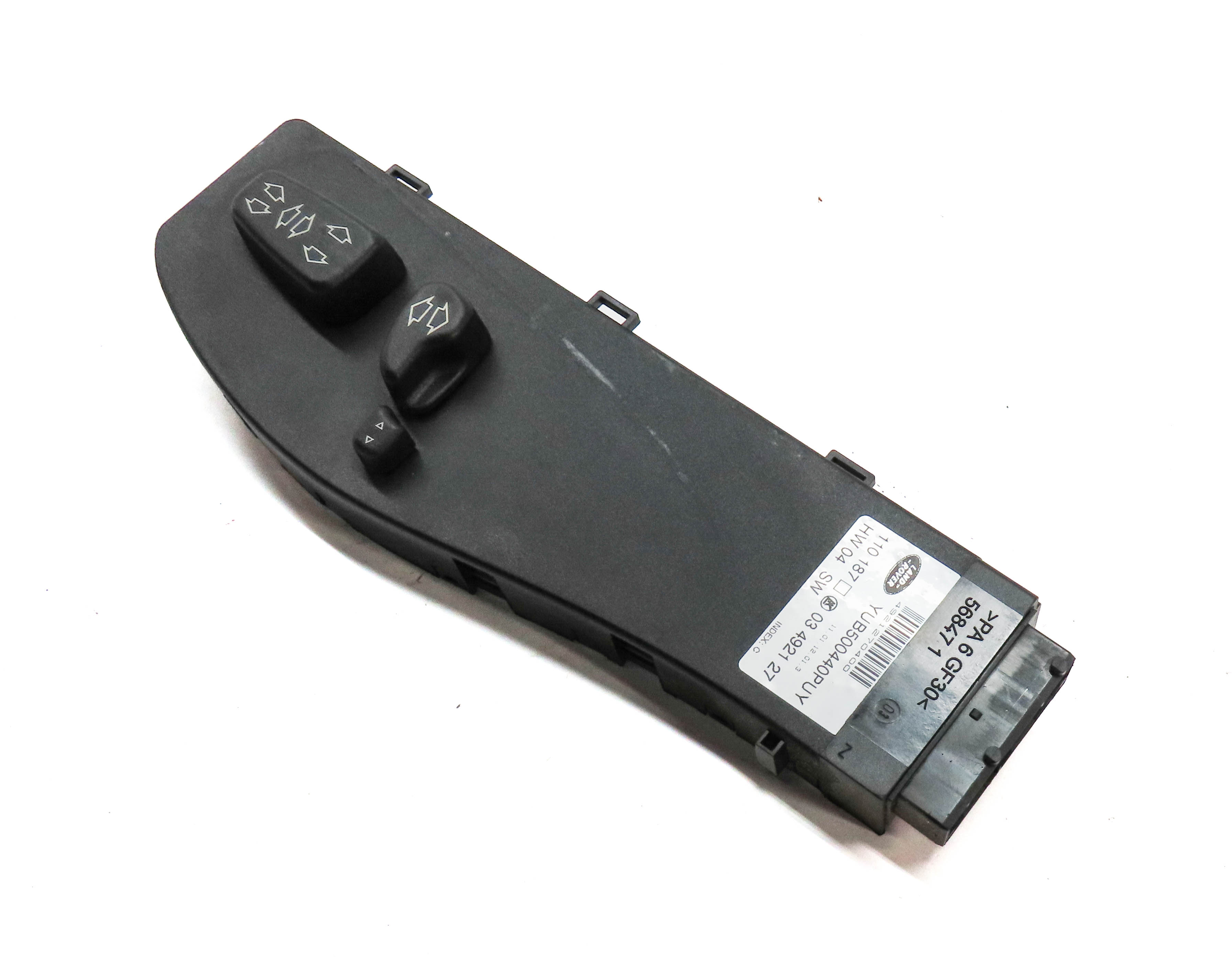 2012 RANGE ROVER (L322) FRONT RIGHT PASSENGER SEAT POSITION ADJUST SWITCH — exact item pictured